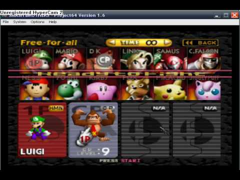 super smash bros ssb cheats - YouTube