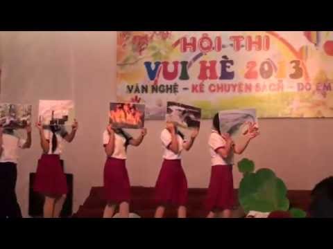 Múa hát: Em vẽ môi trường màu xanh