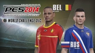 PES 2014  World Challenge Россия - Бельгия