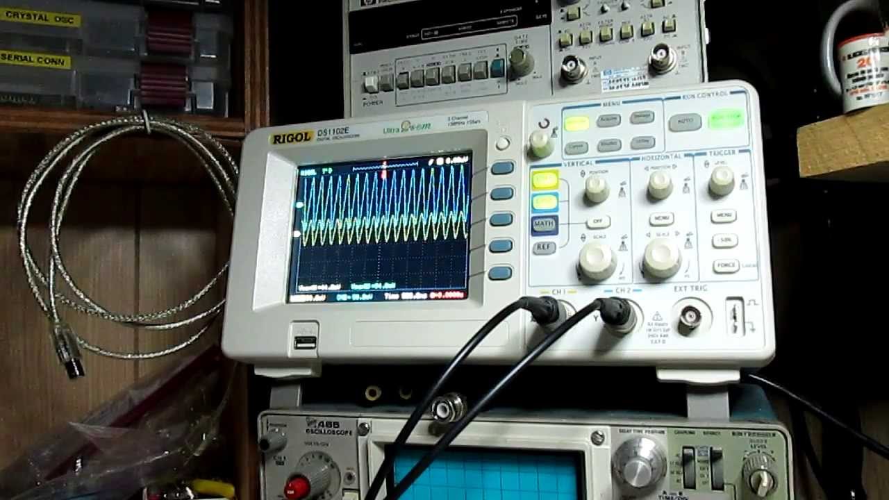 How to measure inductance with Oscilloscope and Signal Generator YouTube