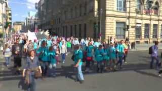 Die längste Demo der Gehörlosen in Deutschland 14.06.2013