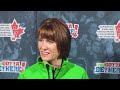 Draw 7 Media Scrum - 2012 Capital One Canada Cup