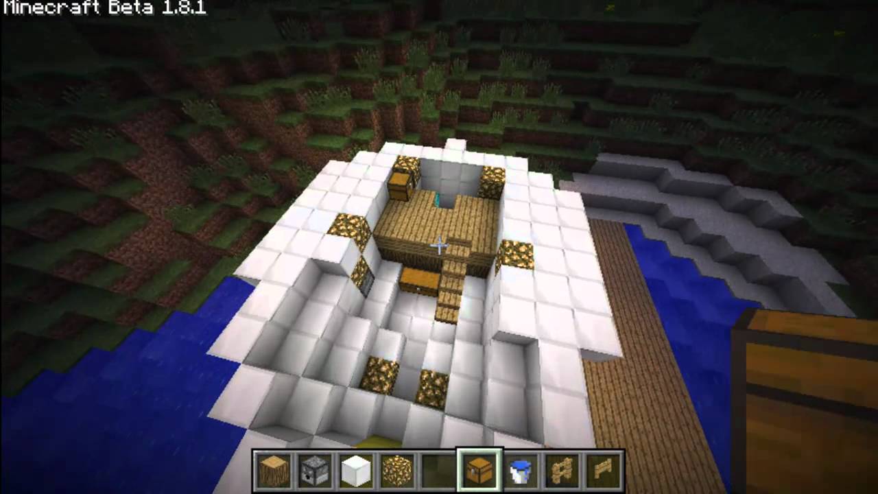 Minecraft Speed Building #1 - Building A Boat - YouTube