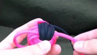 Paracordist's How to Tie a Monkey's Fist knot, large 8-pass, paracord, made  easy w/ jig! 
