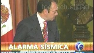 Temblor en México en vivo con Luis Videgaray Hoy 8 de Mayo 2014