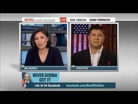 Alex Wagner on MSNBC's NOW Interviews Jesse Benton LibertarianPaulicy 2143