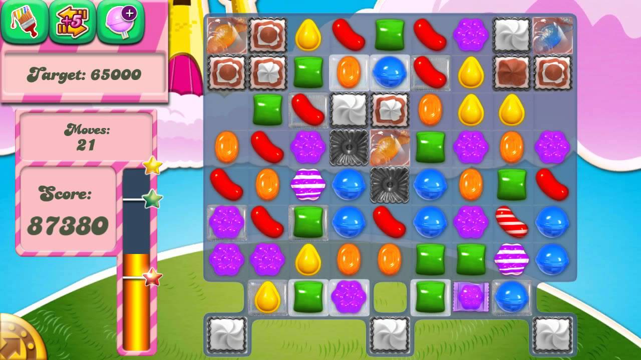 Candy Crush Saga Level 285 No Boosters - YouTube