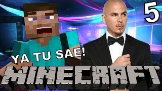 PITBULL JUGANDO MINECRAFT? | Minecraft | Parte 5 - JuegaGerman