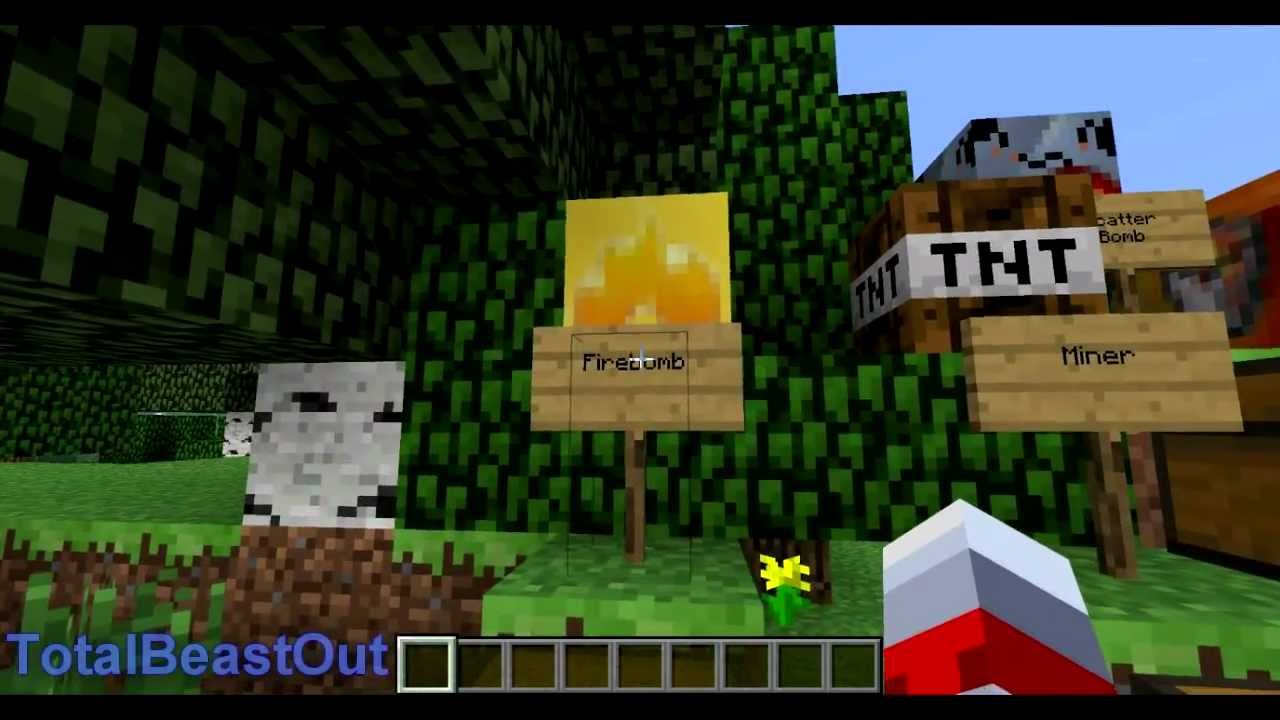 Minecraft 1.3.2 TNT Mod Spotlight - YouTube