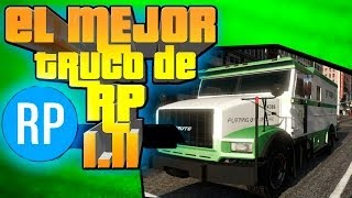 GTA V Online 1.11 - El mejor Truco de RP Infinita!! + Dinero - Fácil y Divertido!! - NexxuzHD