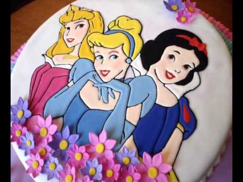 Pasteles de fondant de princesas Disney - Imagui