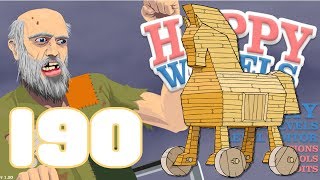 HAPPY WHEELS: Episodio 190 "CABALLO DE TROYA!!"