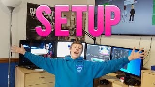 MY EPIC NEW SETUP!!