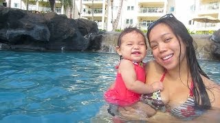 Julianna's FIRST Swim & Trick or Treating! - October 31, 2013 - itsJudysLife Vlog