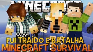 Minecraft Survival Ep.49 - Minha Namorada me Traiu e Batalha Pókemon com Mobs !!