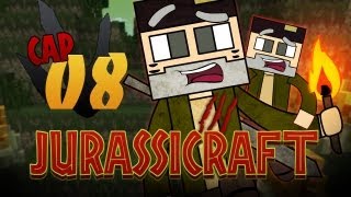 "Viaje en el TIEMPO!!" JURASSICRAFT! Episodio 8 | MINECRAFT Mods Serie Willyrex