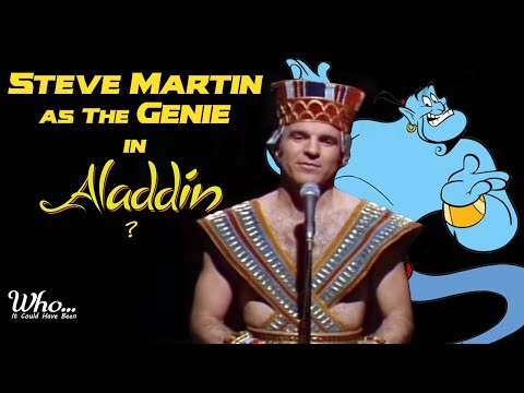 Steve Martin as the Genie in ALADDIN (1992)? | Who It Could Have Been
