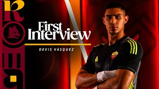 ✍️ BENVENUTO DEVIS! | La prima intervista di Vasquez in giallorosso