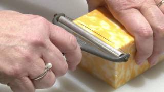 Cooking With Sue - HT Use a Wire Cheese Slicer