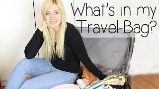 WHAT'S IN MY TRAVEL-BAG ? ✈