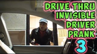 Drive Thru Invisible Driver Prank 3