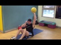 Intermediate Abdominal Training: Medicine ball on Abs