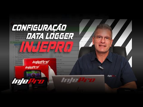 Como configurar o Datalogger nos softwares da Injepro?