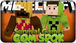 MINECRAFT: SURVIVAL GAMES COM O MANO SPOK!