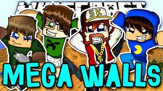 MEGA WALLS - NUNCA DESISTIR!! (c/ Pac, Mike e Jvnq) - Minecraft