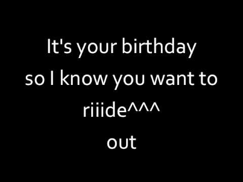 birthday sex songs lyrics