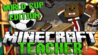 World Cup FIFA Soccer (Football) Edition Minecraft Teacher Minigame