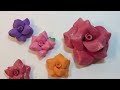 Tutorial: Flores de goma eva (foami).