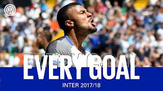 EVERY GOAL! | INTER 2017/18 | Rafinha, Cancelo, Icardi, Perisic and many more... ⚽⚫🔵?