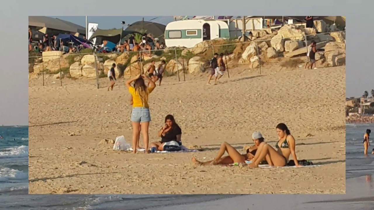 Горячее видео с нудистского пляжа