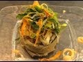 Ricette pesce: Calamari croccanti con verdure. Video HQ