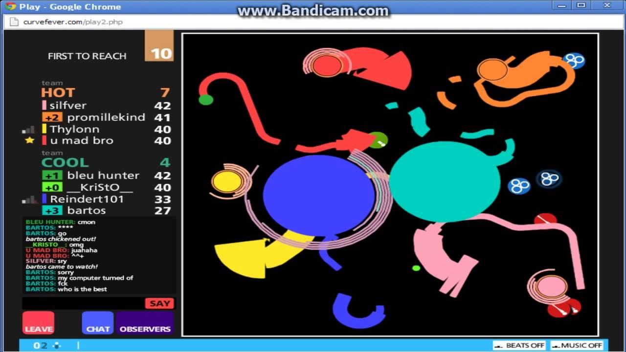 curve fever de curve fever de