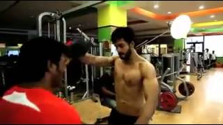 Bharath '555' Workout at gym Video   Facebook