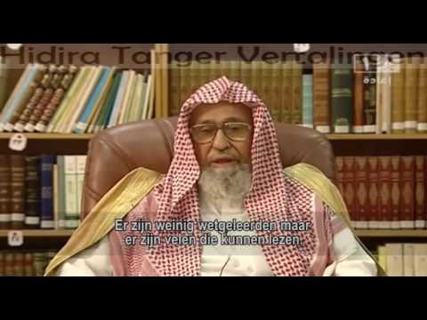 Download Geƫmotioneerde sheikh Saalih Al-Fawzaan over het geringe aantal geleerden