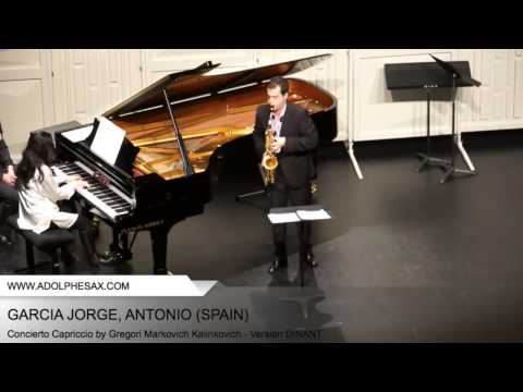 Dinant 2014 - Garcia Jorge Antonio - Concerto Capriccio by Gregori Markovich Kalinkovich