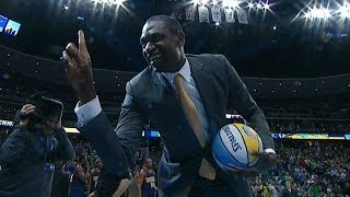 Dikembe Mutombo Denies the Nuggets Mascot!