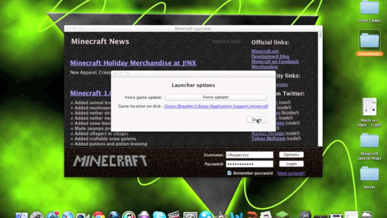 How To use McPatcher On Mac - YouTube