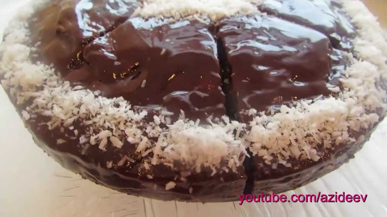 Muzlu Cikolatali Kek (pasta) / Azide Hobi YouTube