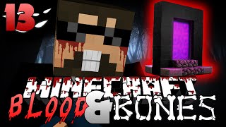 Minecraft FTB Blood and Bones 13 - THE NETHER (Minecraft Mod Survival FTB)