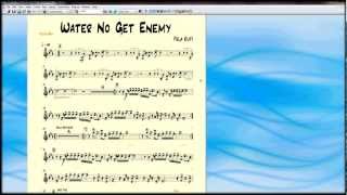 Afrobeat tutorial - Water No Get Enemy Pt. 2 - YouTube