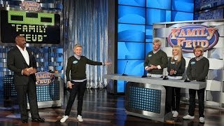 Ellen Plays 'Family Feud'