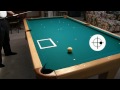 Cue Ball Control Target Pool Drill - from Vol-II of the BU instructional DVD series
