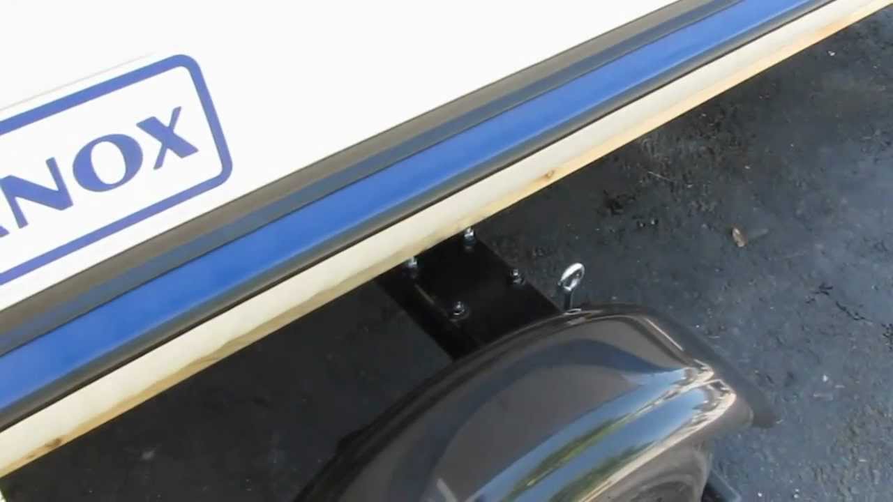 How to build an Inflatable Boat Trailer - YouTube