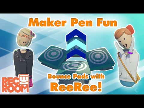 Maker Pen Fun- Bounce Pads with ReeRee!