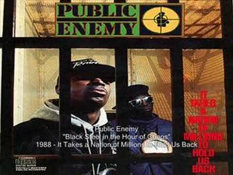 public enemy black steel in the hour of chaos
