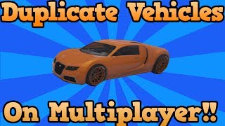 GTA 5 ONLINE - CAR DUPLICATION GLITCH (How To Duplicate ANY Car On GTA V) Online Duplicate Glitch